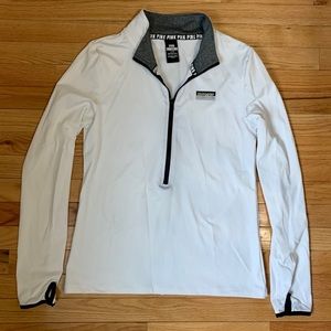 PINK half zip active wear